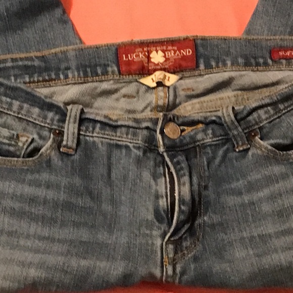 Lucky Brand Sz 12/31 Long Sofia Straight Jeans - Picture 7 of 13